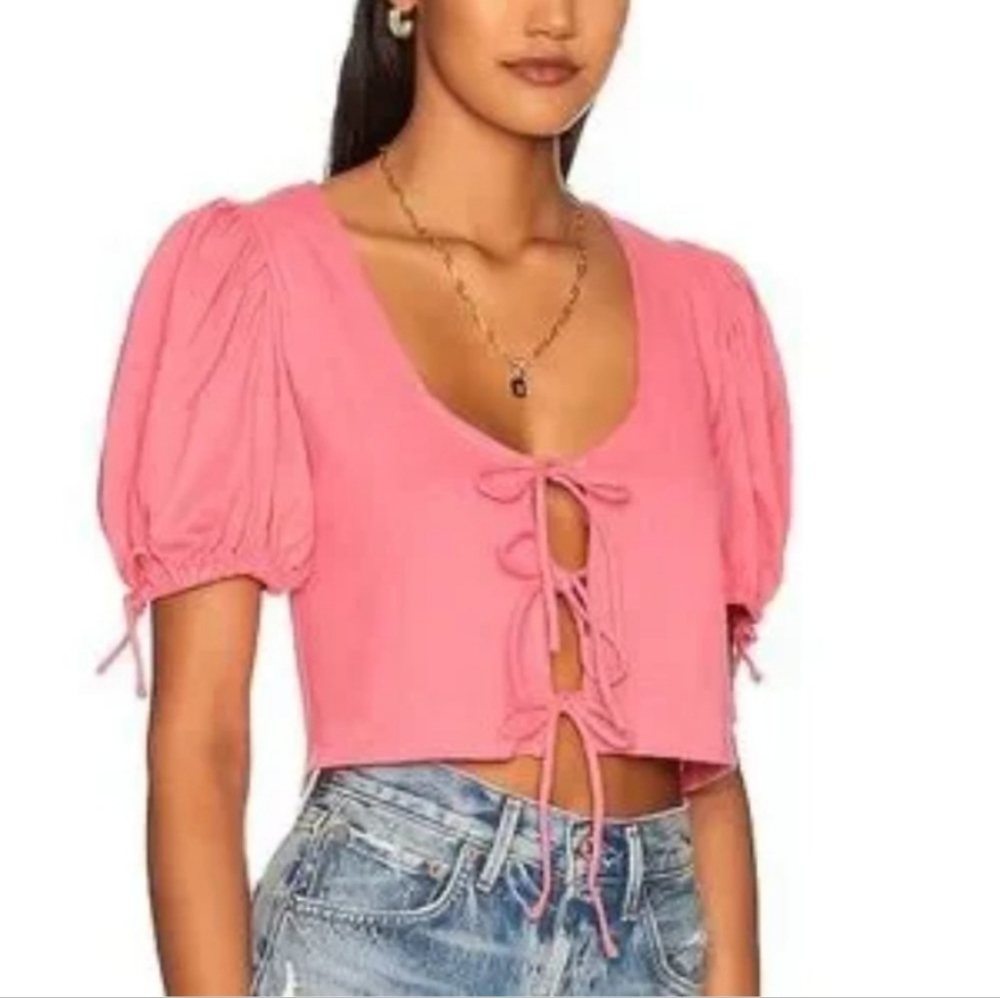 Free People Kitty Cropped Top NWT